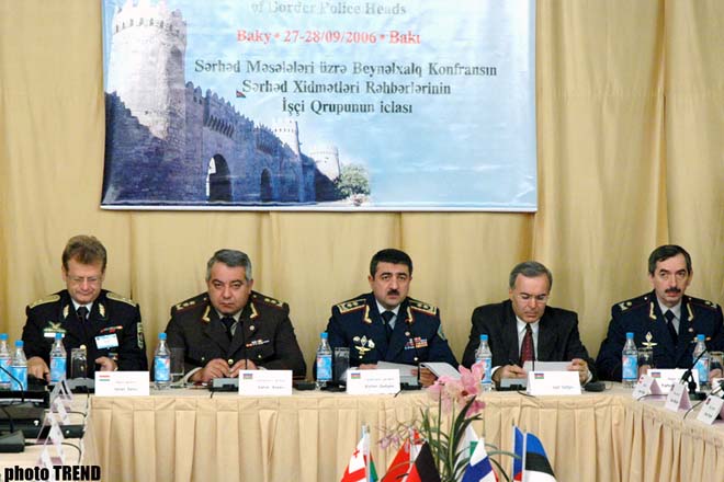 International Conference of Working Group of Borders Services Commenced in Baku